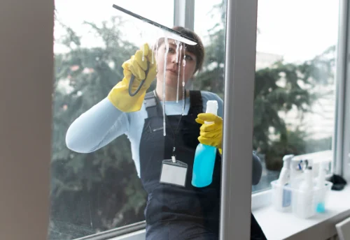 Nettoyage de vitres intérieures et extérieures à Bourlens
